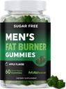 Gummies de quemador de grasa para pérdida de peso ← té verde, grano de café verde, Garcinia Cambogia " Ketones Silencioso quemador de grasa para hombres pérdida de peso Gummies ¦ Apple Flavored, Pectin-Based ← 60 Gummies