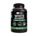 Ingredientes originales puros Mulberry blanca (365 capsules) No hay magnesio o rifles de arroz, siempre puros, lab verificados