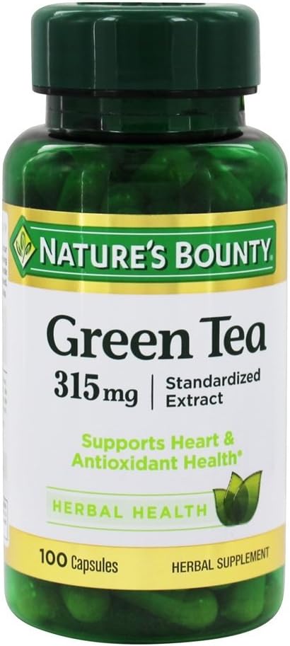 Extracto de té verde de la naturaleza, 315 mg, 100 cápsulas (Pack of 2)