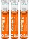 nutrazul Vitamina C 1000mg Tablas de Efervescencia- Naranja 20's (Pack of 3) ← Gluten Gratis, Lactose Gratis, Sugar Gratis