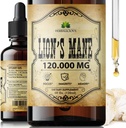 Mane Extract 4 fl oz Líquido – Suplemento Natural de Mushroom Tintura para Cerebro, Memoria, Claridad Mental & Focus – Apoyo Inmunitario – Fórmula de alta potencia – Fuente de 90 días