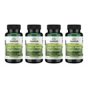 Swanson Full Spectrum Lion's Mane Mushroom - Brain Health Supplement to Support Memory, Focus & Clarity* - May Also Aid Immune, Heart & Digestive Health - Gluten-Free < Non-GMO - 60 cápsulas (4 Pack)