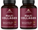 Antiguo Collagen Peptides Capsules Suplemento, Hidrolyzed Collagen Pills for Women & Hombres, apoya la piel sana " uñas, Gut Health " Joint Support, Shrink-Wrapped 90 Count Bundle (2 Pack)