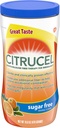 Citrucel Sugar Free Orange Flavor Methylcellulose Fibra Terapia Polvo para la Regularidad, 16.9 onza, Paquete de 4