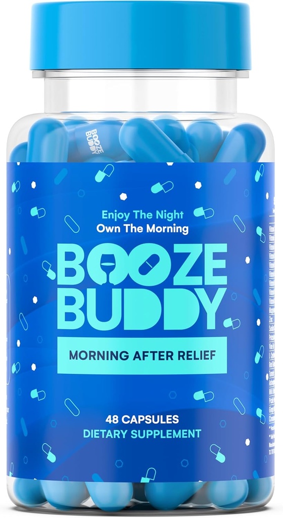 Disfrutar de la noche, poseer la mañana después de beber – vitaminas Wellness, electrolitos, antioxidantes para el soporte y la hidratación del hígado – 48-Count