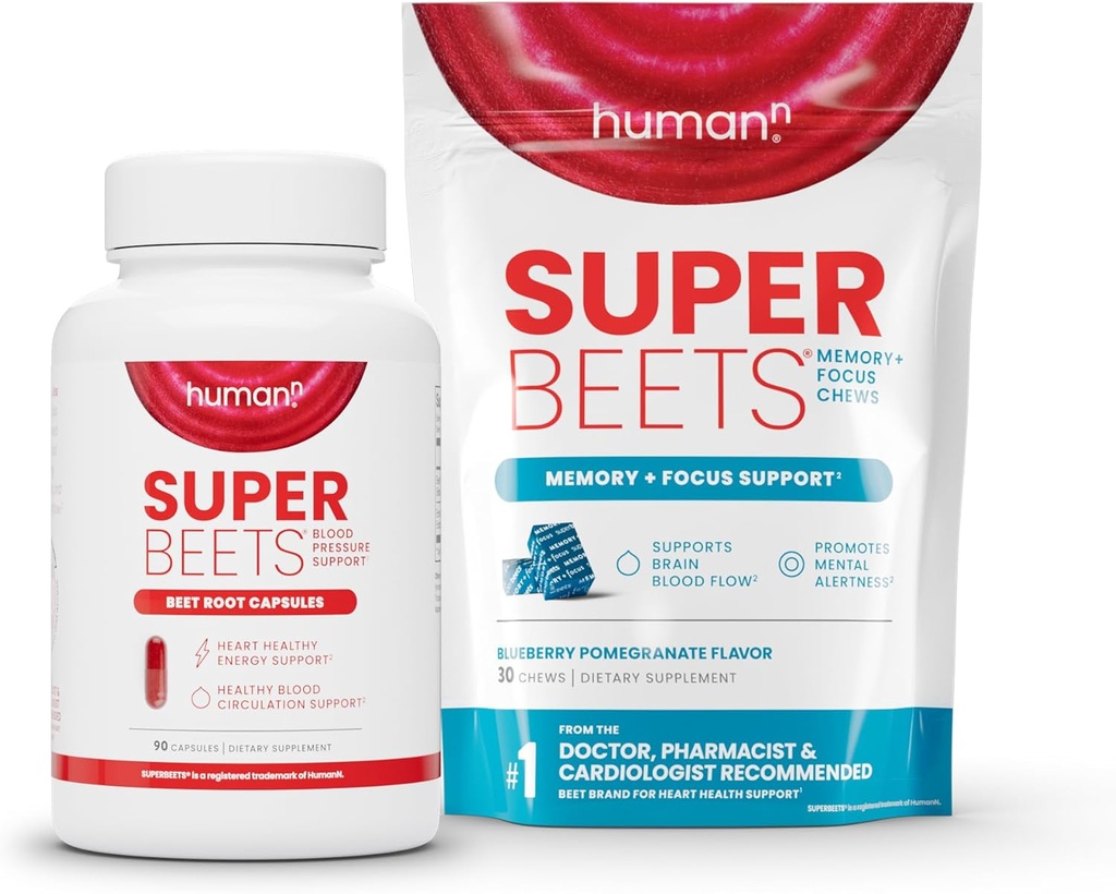SuperBeets de Hoja de Humann Capsules " Memoria "