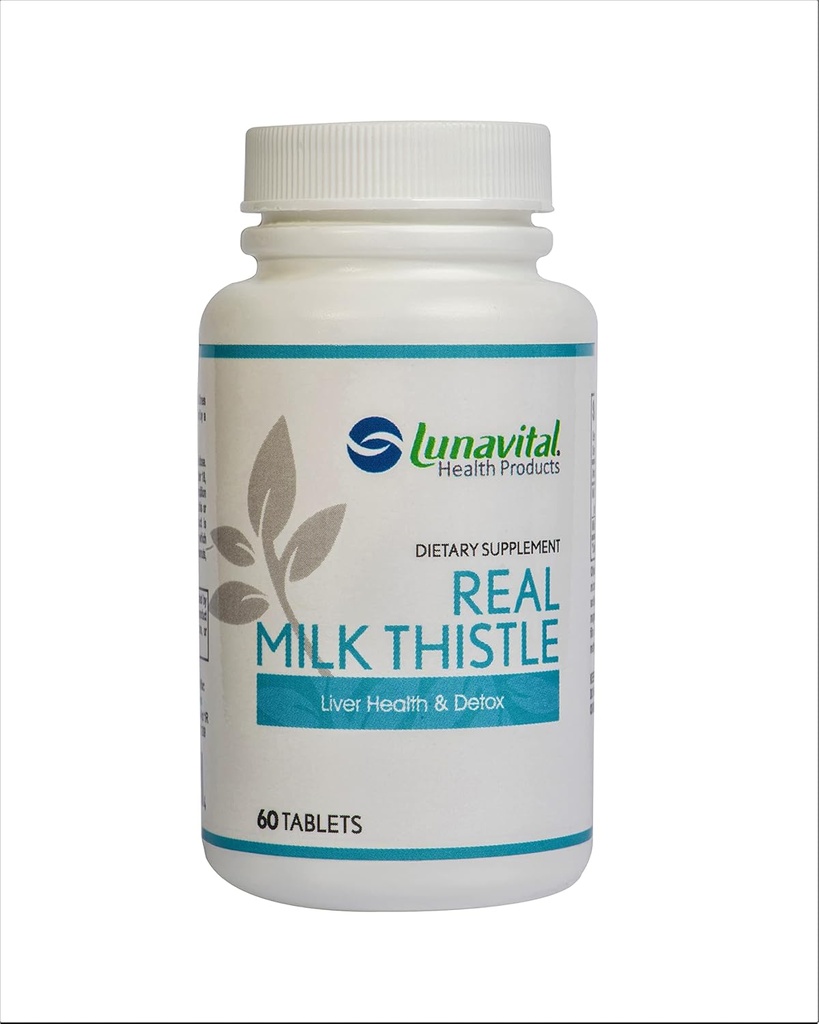 Esteto de leche real, Detox & Liver Health, 60 Tablets