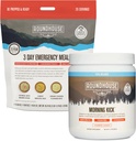 ROUNDHOUSE PROVISION Mañana Kick y 3 días de comida de emergencia Kit Bundle