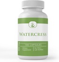 Ingredientes originales puros Watercress, (100 cápsulas) siempre puros, sin aditivos ni artillería, el laboratorio verificado