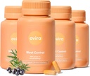 Ovira Bloat Control Supplement with JUNICLEAR - 60 Capsules for Gas and Bloating Relief Silencio Efectivo Debloating for Women and Men Silencio Ayuda Retención del Agua " Promueve Salud Digestiva - Pack of 4