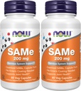 AHORA Suplementos, Mismo (S-Adenosyl-L-Methionine)200 mg, Nervous System Support*, 60 Veg Capsules (Pack of 2)