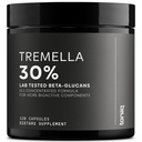 Tremella Mushroom Ultra High Potency 15:1 Extracto con 30% Beta Glucans - Fórmula pura y concentrada - laboratorio de terceros probado para la pureza y calidad - 120 cápsulas