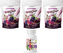 BariatricPal 90-Day Bariatric Vitamin Bundle (Multivitamin 1 por día! Cápsula con 45 mg de hierro y calcio Citratos suaves 500 mg con Probióticos - Grano salvaje)
