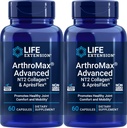 Extensión de la vida ArthroMax Avanzado con NT2 Collagen & ApresFlex, 60 cápsulas (Pack of 2)