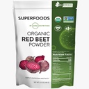 MRM Nutrición Orgánica de la remolacha roja Polvo de la retaguardia Superfoods Silencio Energética Silencio Cardiovascular Salud Silencio Nutrient Dense ANTE Gluten-Free + Vegan TEN 24 Servimientos