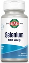 Kal 100 Mcg Selenium Yeast Free Tablets, 100 Cuenta