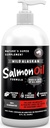 Salvaje Aceite de Salmón de Alaska para perros & gatos - Omega 3 Aceite de pescado con Pollock & Salmón para la piel sensible & salud de la carne. EPA & DHA Ease Itching, Supports Joint, Immune & Heart Health (32oz)