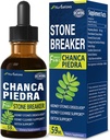 Chanca Piedra Stone Breaker Extract Drops for Kidney Stones Dissolver, Kidney Cleanse Detox & Repair Supplement w/Horsetail Dandelion. Chanca Piedra para Los Riñones. 2oz