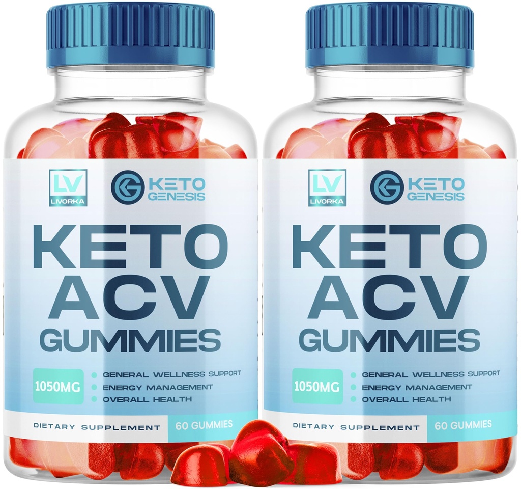 (2 Pack) Keto Genesis Keto ACV Gummies Advanced Weight Loss, Genesis Keto, Ketogenesis Keto+ACV Gummies, Keto Genesis, Keto Genesis Gummies, Ketogenesis Keto Plus ACV Gummy Suplemento 1050mg, 2 meses