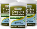 Mejores Naturales Monohydrate 1 Lb Pure Powder (1 LB (Pack of 3))