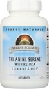 Fuente Natural Serene Science Theanine Serene con Relora - Mente calmante " Cuerpo - 60 Tabletas