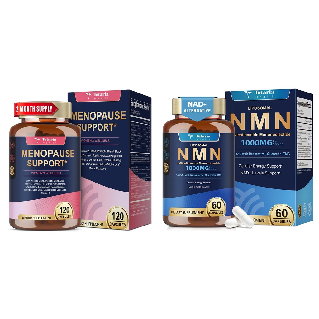Totaria NMN Supplement 1000mg & Menopause Supplements for Women