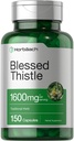 Horbaach Beat Thistle Capsules 1600 mg Silencio 150 Conde Silencio Max Potency Silencio No GMO, Gluten Free Herb Suplemento