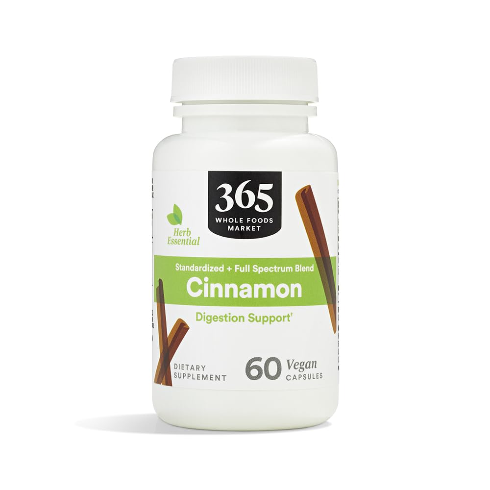 365 por Whole Foods Market, Cinnamon, 60 Cuenta
