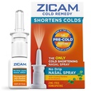Zicam Cold Remedy No-Drip Nasal Spray with Cooling Menthol &amp; Eucalyptus, Homeopathic, Zinc-Free, Pre-Cold Medicine, Shortens Cold Duración, 0,5 Ounce