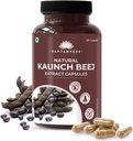 Natural Kaunch Beej Extract-500mg 60 Veg Capsules (Pack of 1)