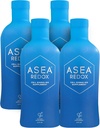ASEA - Asea Redox - Molecules Redox para Salud Celular y Comunicación - Soporta Immune, Brain, Heart & Hormonal Function - 4Pack