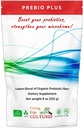 Prebio Plus Prebiótico Fibra Powder Best Custom Blend of Organic Prebiotic Fibers Suplemento dietético 8 oz