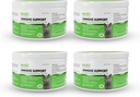 Tomlyn Immune Support Daily L-Lysine Supplement, Fish-Flavored Lysine Powder para gatos y gatitos, 4 Pack