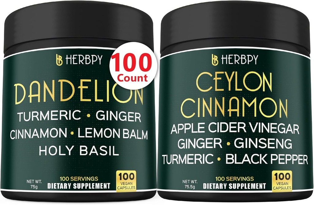 Bundle 6in1 Dandelion Suplemento & 6in1 Premium Ceylon Cinnamon Suplementos