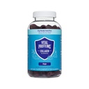 Proteínas Vital Collagen Gummies, 2.5g de Collagen de Tejido Clínica para el cabello, Esquí, Arrugas de uñas, 120 ct, 30-Day Supply, Grape Flavor