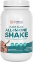Reignite Wellness by JJ Virgin peru Chocolate Plant-Based All-in-One Shake ← Nueva Fórmula mejorada ¦ Plant Protein Powder, Vitaminas, Minerales, Verdes & Aminos  20g of Plant Protein ← 30 Servings