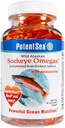 Wild Alaskan Sockeye Omegas Salmón Fish Oil Suplemento, Omega-3 EPA y DHA, Easy Digestion, Cold Pressed, 90 Softgel