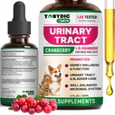 Cat & Dog Natural UTI Medicine & Urinary Tratamiento de la infección con arándano - Riñón + Suplemento de Apoyo a la Vejiga - Mejor prevención de la incontinencia de orina " Piedras de la vejiga - Pet Renal Health