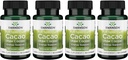 Swanson Full Spectrum Cacao (Raw Cocoa) - Herbal Supplement Promoting Mild Energy Support - Traditional Whole Fruit Formula - (60 cápsulas, 400 mg cada uno) 4 Pack
