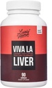 VITAMIN CO. Viva La Liver - Mejora de la función - Limpiador de hígado - Detox - Eliminar las toxinas & Waste - Función cerebral cognitiva - Soporte inmunológico - Claridad mental - 90 cápsulas