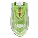 Ezy Dose Pill Cutter with Safety Shield, Safely Cut Pills and Vitamins, Pill Splitter, Retractable Blade Guard, Green