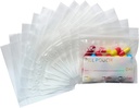 Bolsas de Pill Serfeymi para Pouch de Píldora de Viajes Pack de 120 BPA Gratis 3 x 2,75 pulgadas Pouches de Píldora Reutilizable para la Medicina con Escribe en Label &amp; Zipper Seal Waterproof AM PM Pill Baggies for Supplements