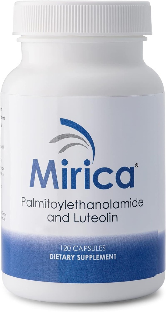 Mirica® - Pea (Palmitoylethanolamide) y Luteolin - Comfort Support - Supports Healthy Immune and Nervous Systems - 120 Capsules