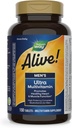 ¡La naturaleza está viva! La fórmula de alta potencia de los hombres ultra multivitamina diaria, promueve la función del corazón y el músculo*, con vitamina metilada B12, sin gluten, 150 tabletas