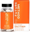 MÉTODO FUTURO Suplemento de fibra, Acacia y Psyllium Husk Fiber Pills for Digestion (60ct)