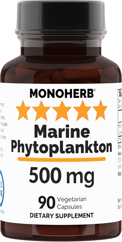 Phytoplankton marino 500 mg - 90 cápsulas vegetarianas