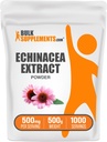 BulkSupplements.com Echinacea Extract Powder - Echinacea Extract, Herbal Supplement for Immune Support - Vegan & Gluten Free, 500mg por Serving, 500g (1.1 lbs) (Pack of 1)