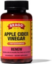 Bragg Renew Apple Cider Vinegar Capsules con Fitoceramides - 90 Capsules - Mantiene la piel sana y promueve la hidratación