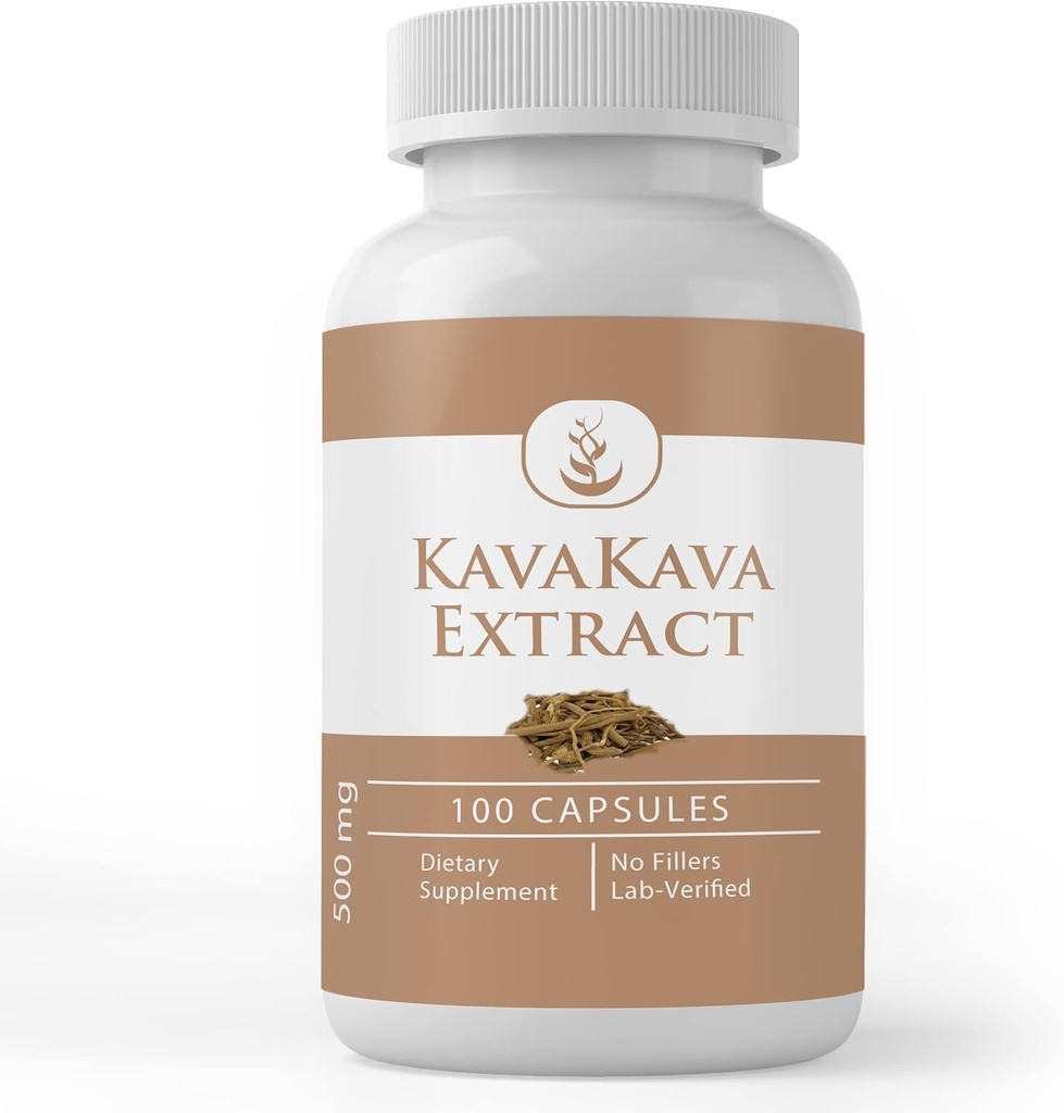 PURE ORIGINAL INGREDIENTES Kava Kava Extract, (100 capsules), No Additives Or Fillers, Lab Verified