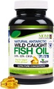 Salvaje Omega 3 aceite de pescado DPA-EPA-DHA 2,900 suplemento de aceite de pescado